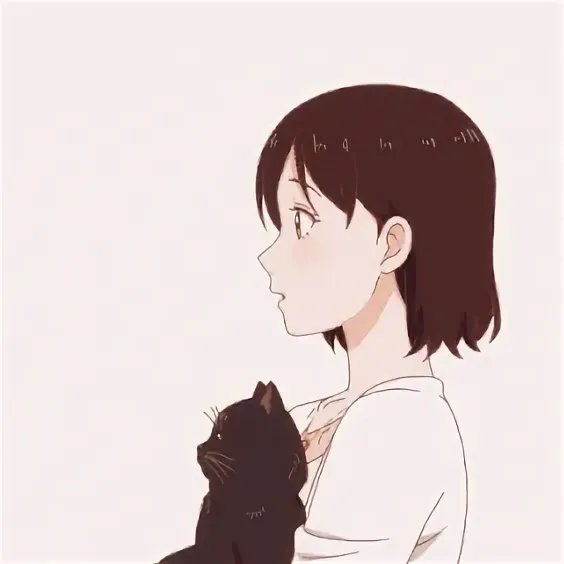 Она и её кот
